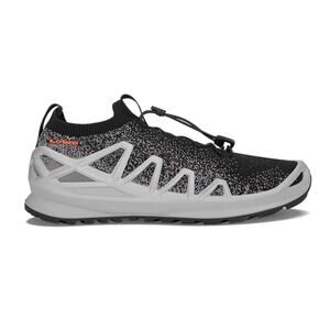 LOWA Mens Fusion Lo Shoes Gray Black Knit Size 12 NIB After Sport Recovery Shoes